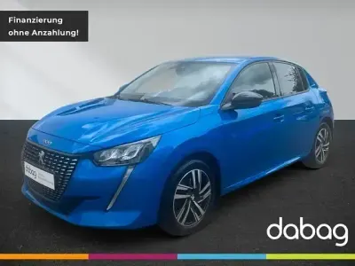 Gebraucht Peugeot 208 Allure 101 PS (74 kW) 2022 Blau Kleinwagen