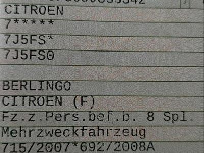 Gebraucht Citroën Berlingo 119 PS (87 kW) 2010 Van / Kleinbus