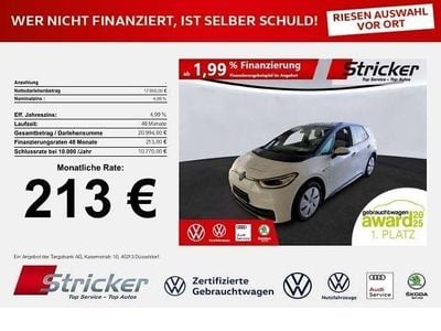 Gebraucht VW ID.3 Business 150 kW (204 PS) 2020 Weiß Kleinwagen