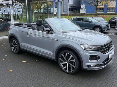 Gebraucht VW T-Roc Cabriolet R-line 150 PS (110 kW) 2021 Mondsteingrau Cabrio