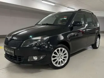 Gebraucht Skoda Roomster Best of 86 PS (63 kW) 2015 Schwarzmagic perleffekt Van / Kleinbus