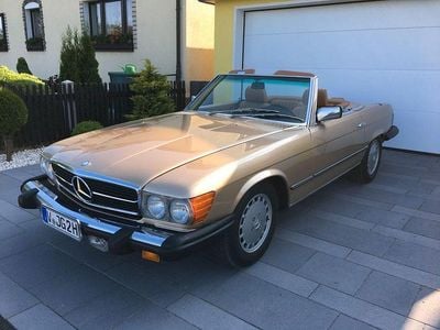 Gebraucht Mercedes SL380 155 PS (114 kW) 1985 Gold Cabrio