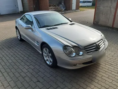 Używany Mercedes 230 245 KM (180 kW) 2004 Srebrny Kabriolet