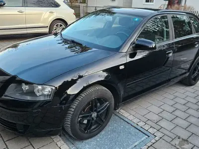 Gebraucht Audi A3 Sport 105 PS (77 kW) 2008 Schwarz Kleinwagen