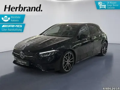 Brugt Mercedes A200 AMG 163 HK (119 kW) 2025 Sort Sedan