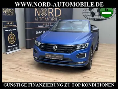 Brugt VW T-Roc Cabriolet R-line Edition 150 HK (110 kW) 2022 Blå Cabriolet