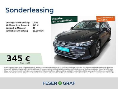 Gebraucht VW Passat Business 204 PS (150 kW) 2025 Grenadillschwarz metallic Kombi