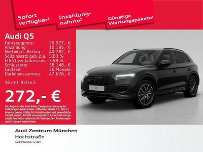 Gebraucht Audi Q5 Ambiente 204 PS (150 kW) 2024 Mythosschwarz metallic SUV