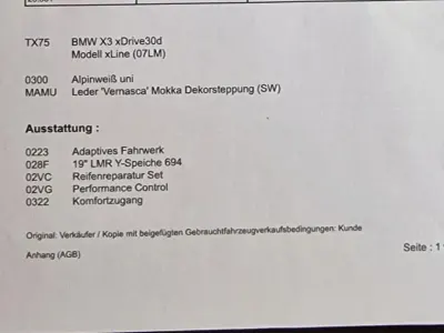 Gebraucht BMW X3 Impressive 265 PS (194 kW) 2020 Weiß SUV