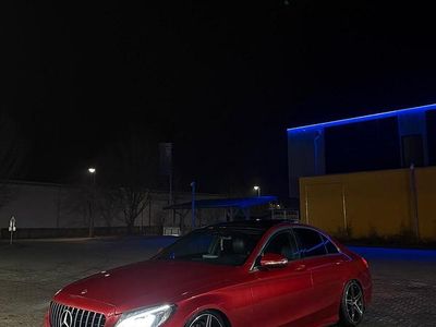 Gebraucht Mercedes C220 AMG 170 PS (125 kW) 2014 Rot Limousine