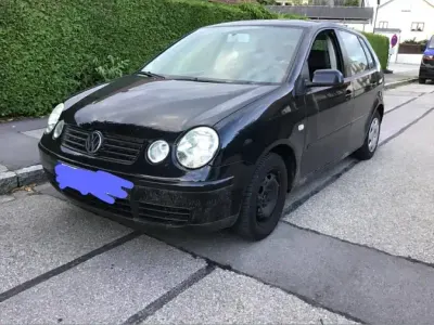Gebraucht VW Polo 75 PS (55 kW) 2003 Schwarz Kleinwagen