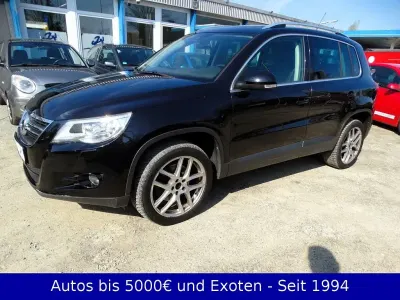 Gebraucht VW Tiguan 200 PS (147 kW) 2008 Schwarz SUV