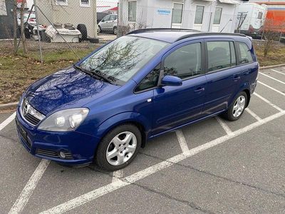 Gebraucht Opel Zafira Edition 140 PS (102 kW) 2005 Blau Van / Kleinbus