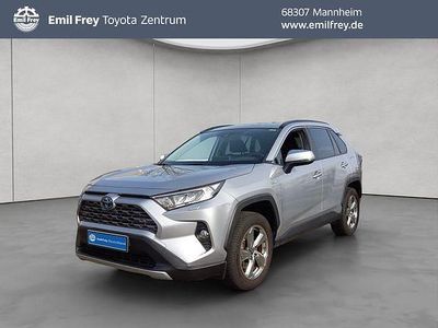 Gebraucht Toyota RAV4 Hybrid Plus 218 PS (160 kW) 2021 Lichtsilber metallic SUV