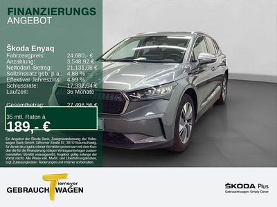Gebraucht Skoda Enyaq iV Loft 150 kW (204 PS) 2023 Graphitegrau metallic SUV