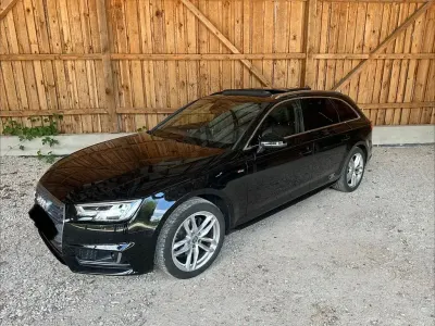 Gebraucht Audi A4 S-Line 150 PS (110 kW) 2018 Schwarz Kombi