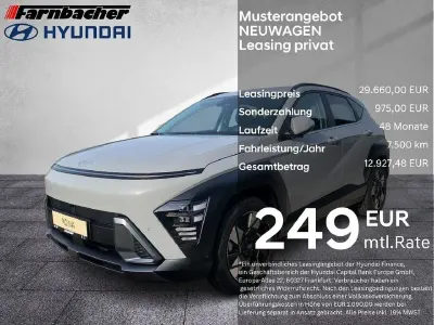 Neu Hyundai Kona Prime 170 PS (125 kW) 2025 Grau SUV
