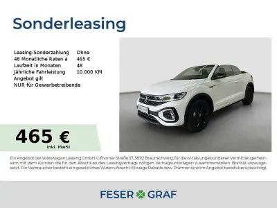 Neu VW T-Roc Cabriolet R-line 150 PS (110 kW) 2026 Weiß Cabrio