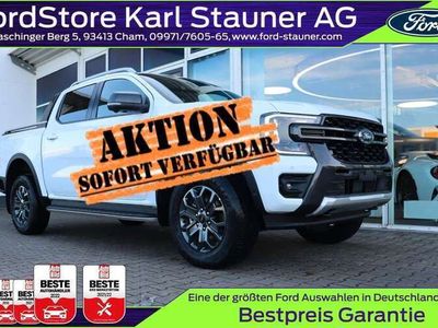 gebraucht Ford Ranger Wildtrak DOKA 3.0 e-4WD VERFÜGBAR AHK