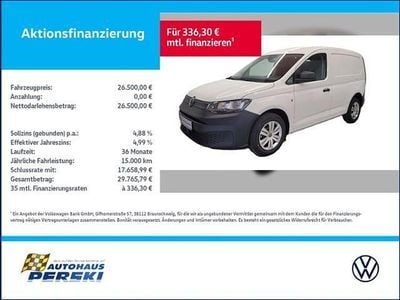 Candyweiß Neu 2025 VW Caddy Van / Kleinbus | 26.500 € (Superpreis)