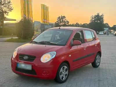 Gebraucht Kia Picanto 65 PS (47 kW) 2010 Rot Kleinwagen