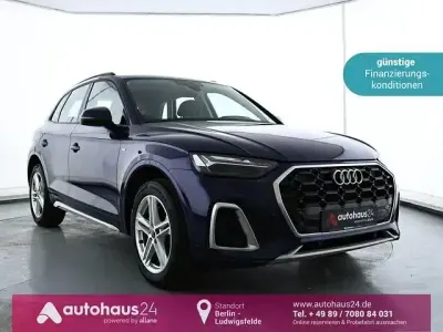 Używany Audi Q5 S-Line 204 KM (150 kW) 2022 Niebieski SUV