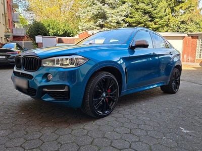 Usata BMW X6 M50 381 CV (280 kW) 2018 Blu SUV