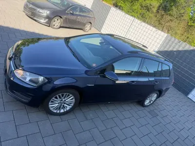 Usata VW Golf VII Cup 122 CV (89 kW) 2014 Blu Station wagon