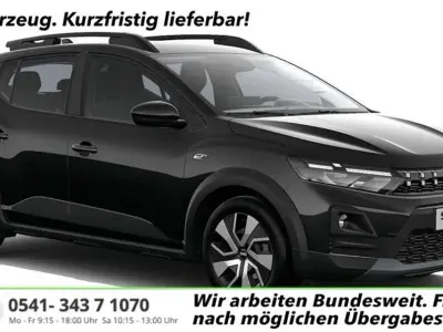 Neu Dacia Sandero Expression 122 PS (89 kW) 2026 Schwarz Limousine