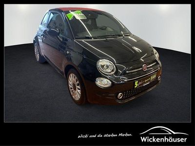 Gebraucht Fiat 500C Lounge 69 PS (50 kW) 2021 Vesuvio schwarz (metallic) Cabrio