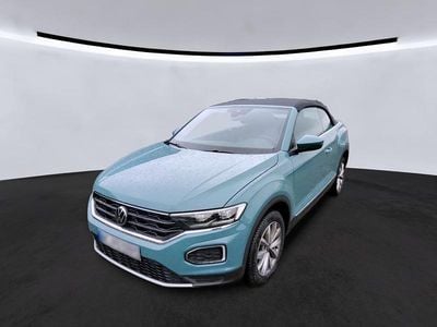 Gebraucht VW T-Roc Cabriolet Style 150 PS (110 kW) 2021 Grün Cabrio