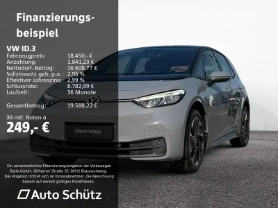 Gebraucht VW ID.3 Pure 110 kW (150 PS) 2021 Grau Kleinwagen