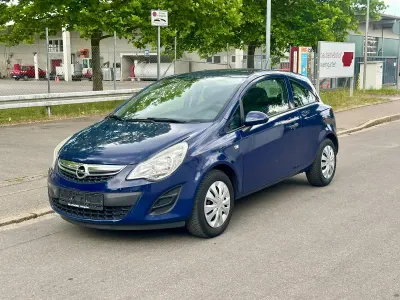 Gebraucht Opel Corsa Selection 69 PS (50 kW) 2012 Blau Kleinwagen