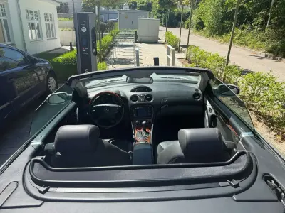 Gebraucht Mercedes SL500 306 PS (225 kW) 2001 Silber Cabrio