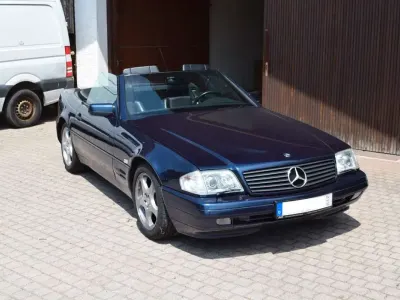 Gebraucht Mercedes SL500 306 PS (225 kW) 1998 Blau Cabrio