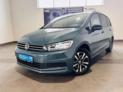 Gebraucht VW Touran IQ Drive 150 PS (110 kW) 2019 Blau Van / Kleinbus