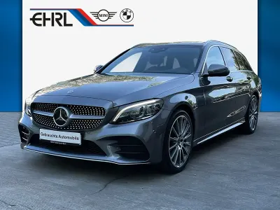 Gebraucht Mercedes C220 AMG line 194 PS (142 kW) 2019 Grau Kombi