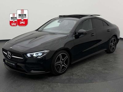 Gebraucht Mercedes CLA200 AMG line 190 PS (139 kW) 2019 Nachtschwarz  uni Coupé