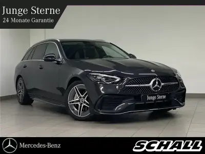 Gebraucht Mercedes C220 AMG 197 PS (144 kW) 2024 Lack graphitgrau Kombi