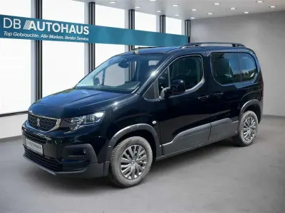 Gebraucht Peugeot Rifter Allure 110 PS (80 kW) 2022 Schwarz Van / Kleinbus