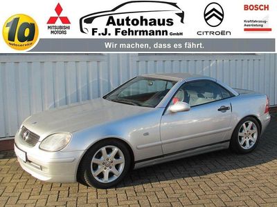 Gebraucht Mercedes SLK200 136 PS (100 kW) 1997 Silber (metallic) Cabrio