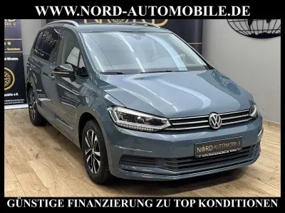Gebraucht VW Touran IQ Drive 116 PS (85 kW) 2019 Blau Van / Kleinbus