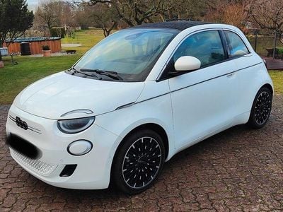 Gebraucht Fiat 500e La Prima 86 kW (118 PS) 2023 Weiß Cabrio