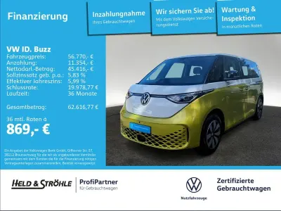 Gebraucht VW ID. Buzz Pro 210 kW (286 PS) 2025 Gelb Van / Kleinbus
