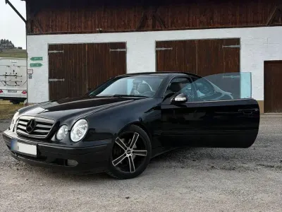 Gebraucht Mercedes CLK320 Avantgarde 218 PS (160 kW) 1999 Schwarz Coupé