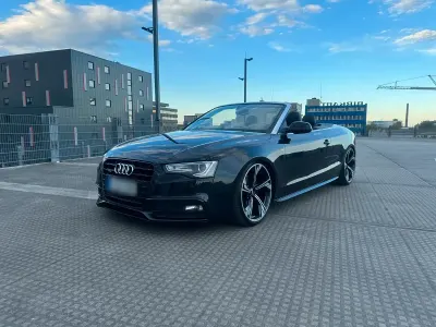 Używany Audi A5 Cabriolet S-line plus 245 KM (180 kW) 2013 Czarny Kabriolet
