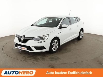 Gebraucht Renault Mégane GrandTour Play 101 PS (74 kW) 2017 Weiß Kombi