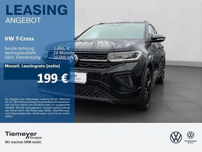 Nuova VW T-Cross R-line 116 CV (85 kW) 2025 Nero SUV
