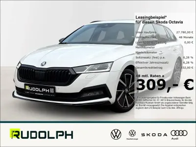 Gebraucht Skoda Octavia SportLine 150 PS (110 kW) 2023 Candyweiss Kombi