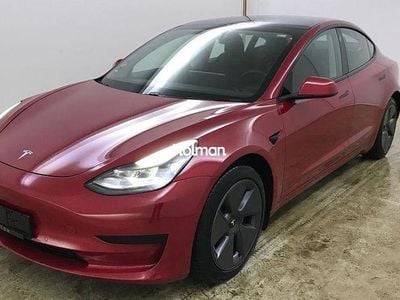 Usado Tesla Model 3 Standard Range Plus 208 kW (283 HP) 2021 Vermelho Sedan